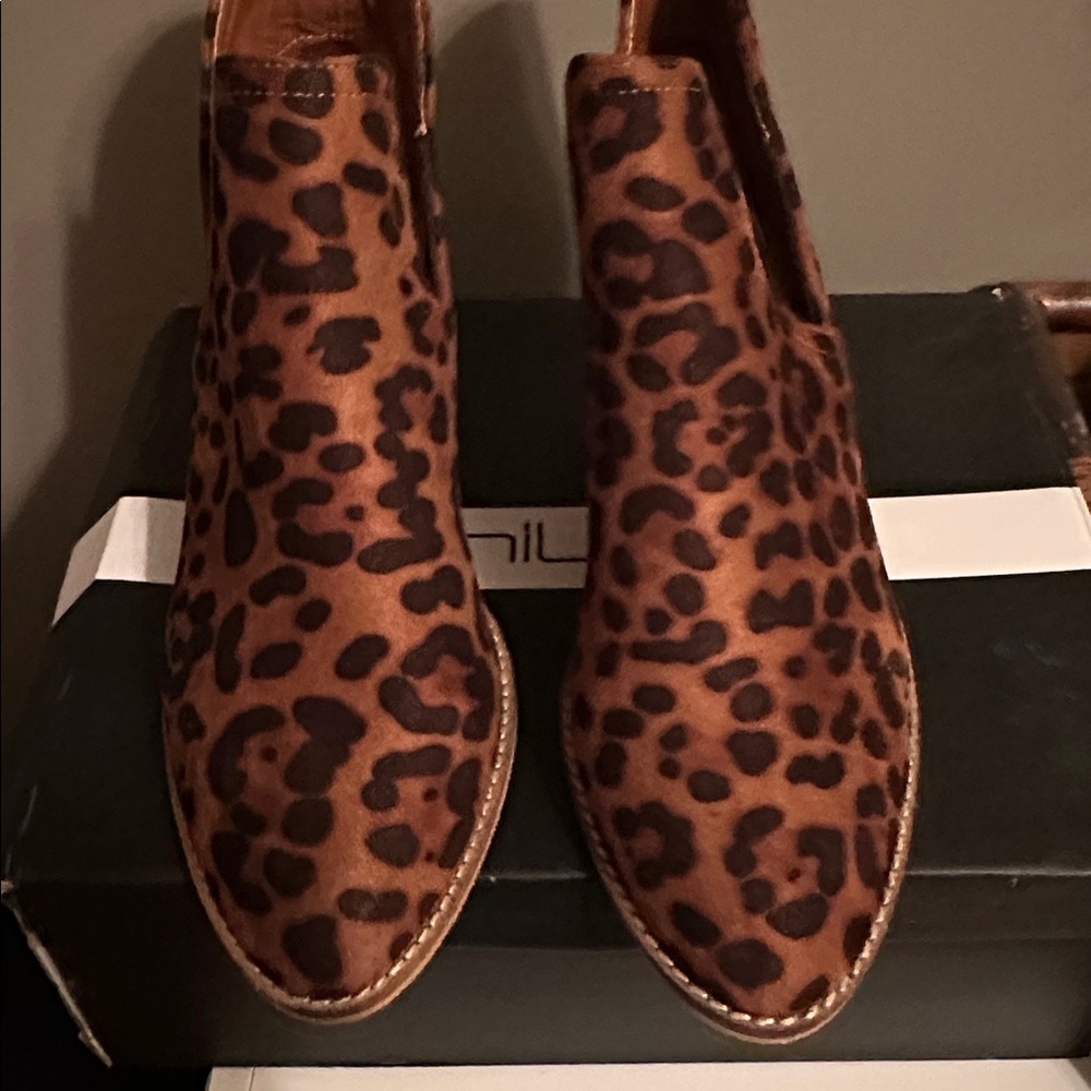 Unilady Leopard ankle boot size 8 - Picture 4 of 7